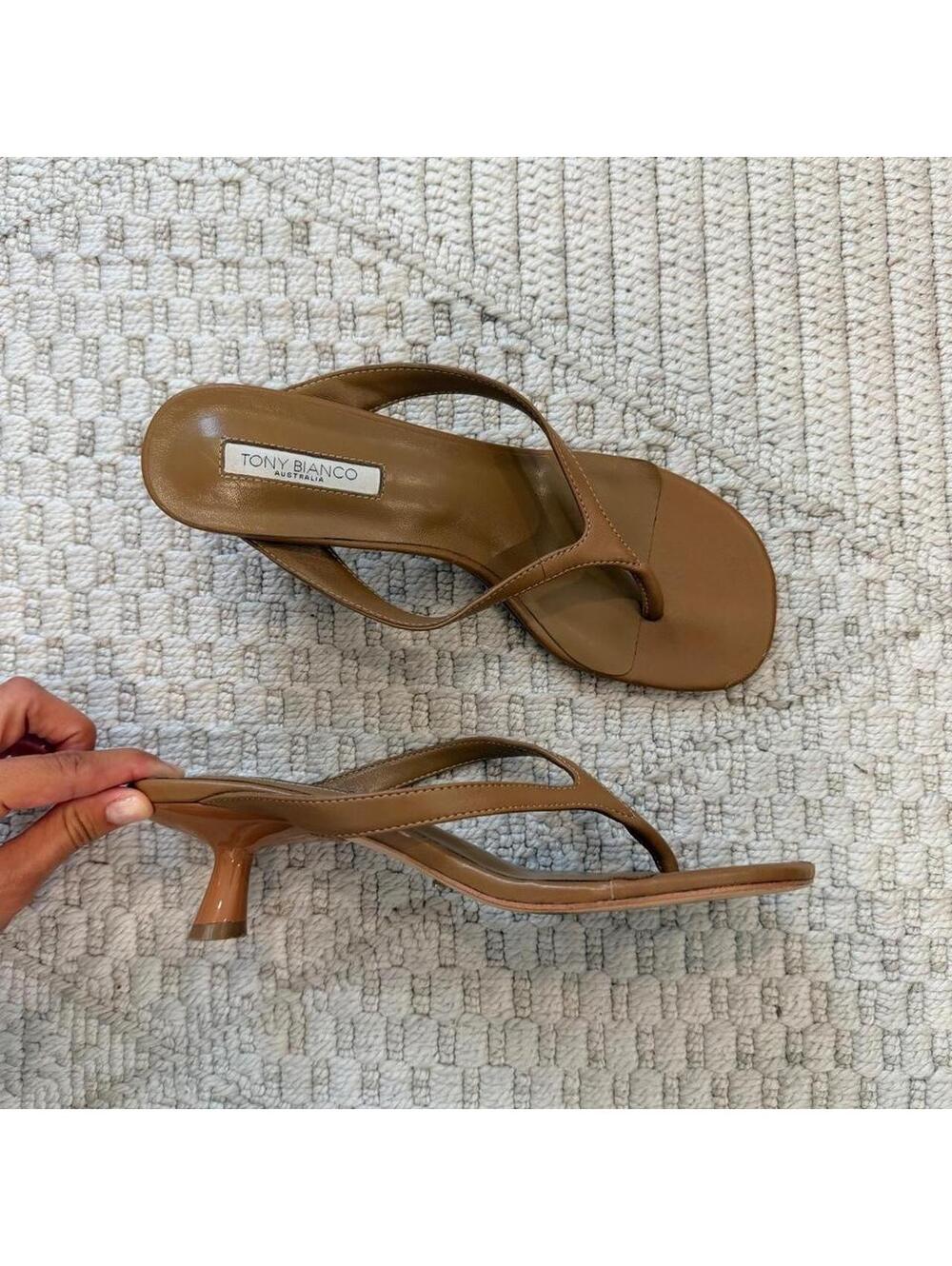 Tony Bianco Krista Kitten Heel Sandals